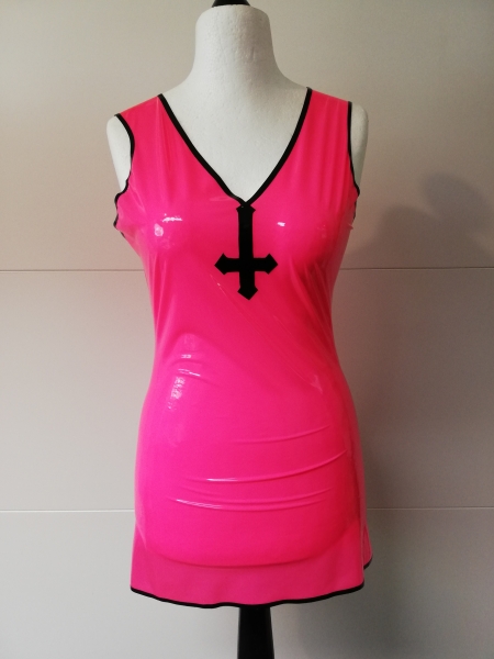 Latex Basic - Easygirl Dress "PinkGothic"